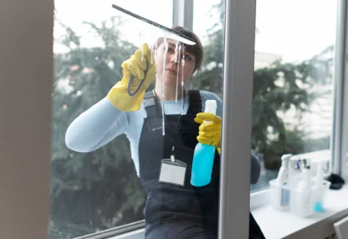 Nettoyage de vitres intérieures et extérieures à Anjoutey